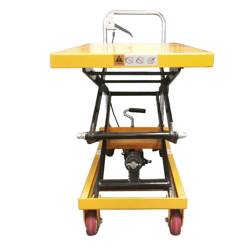 Movable Work Lift Platform Manufacturer - Hydraulic 150kg Small Lift Table