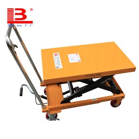 Mini Hand Lifting Table Factory - 500kg Double Scissor for Sale