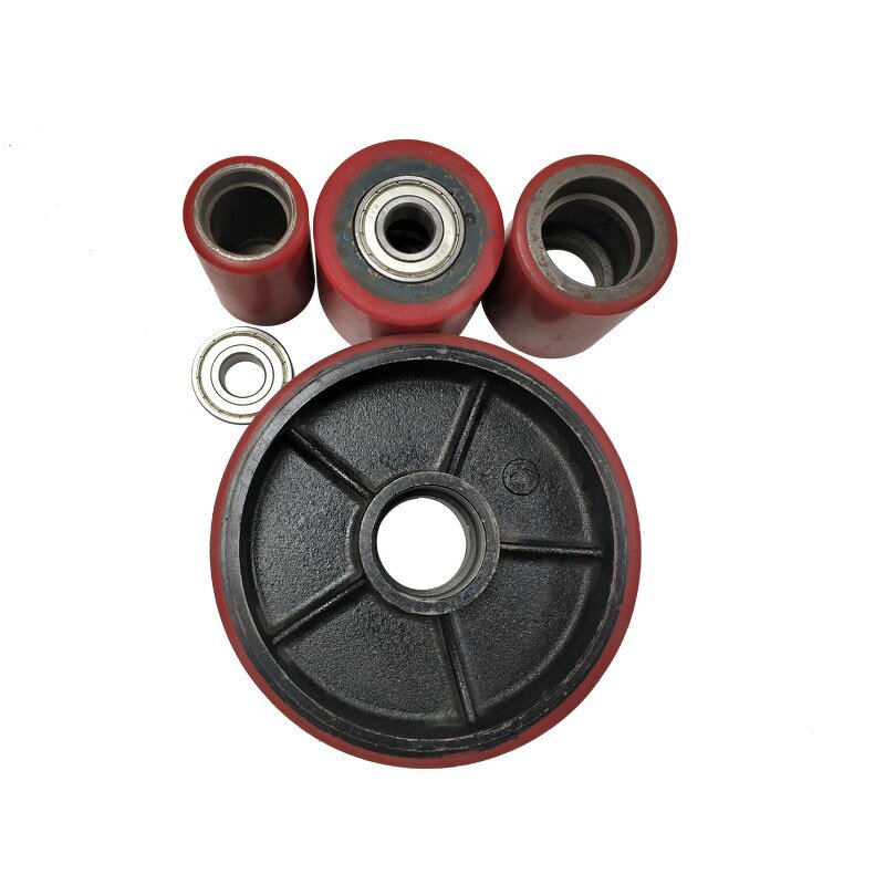 Electric Pallet Truck Wheel Manufacturer - Polyurethane PU Wheel with Bearing