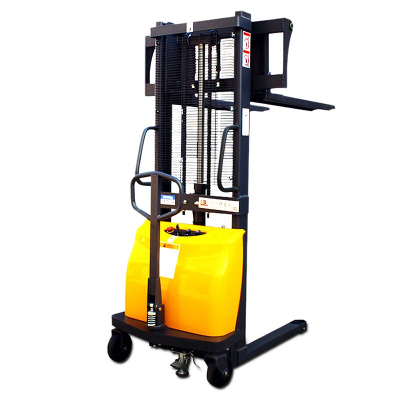 Electric Stacker Factory - 1 to 2 Ton Power Reach Stacker Forklift