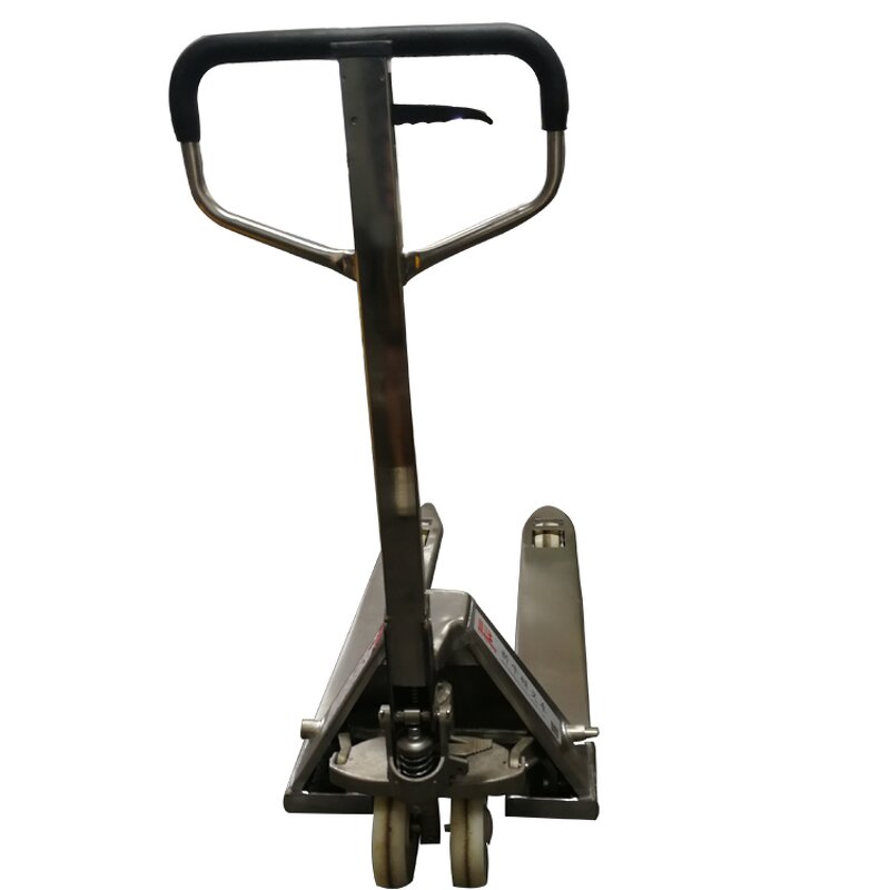 Hand Pallet Truck Factory - Price with Stainless Steel 304 Brake