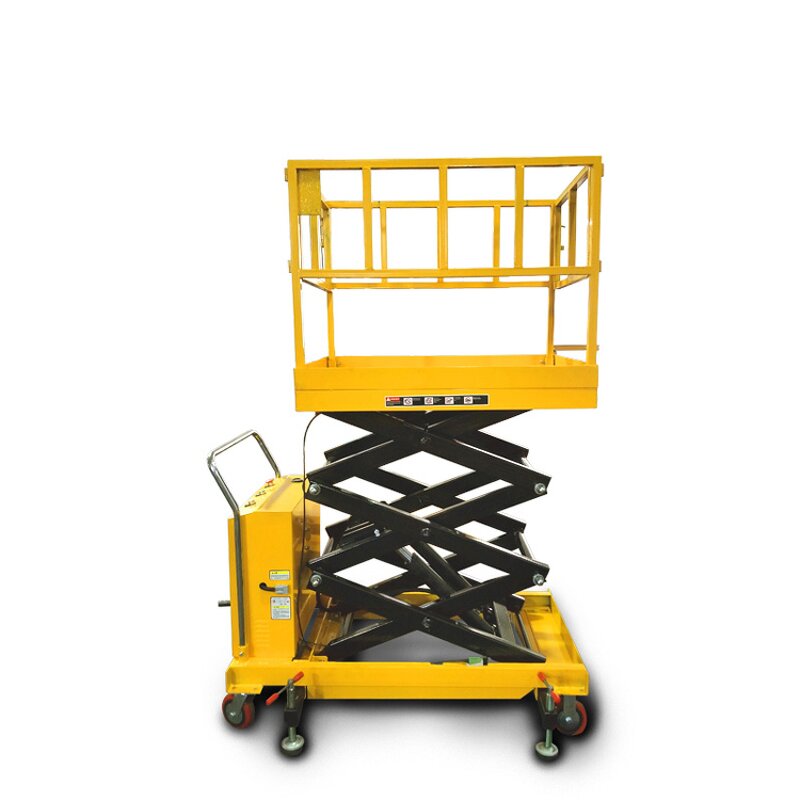 Double Scissor Electric Lift Factory - 500kg Movable Plataforma Elevadora