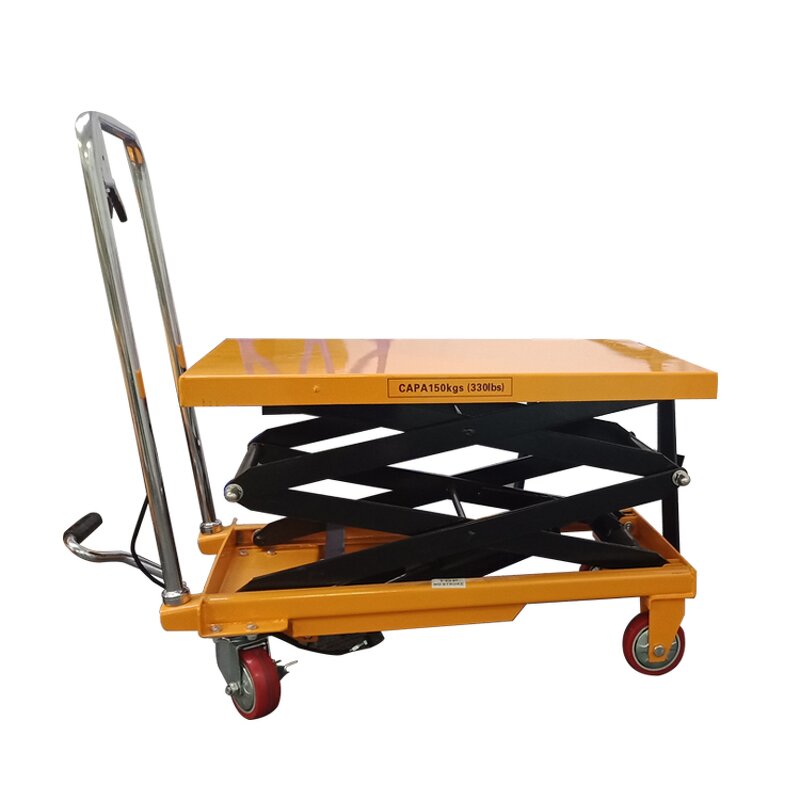 Mobile Scissor Table Factory - 150kg Hydraulic Lift Equipment