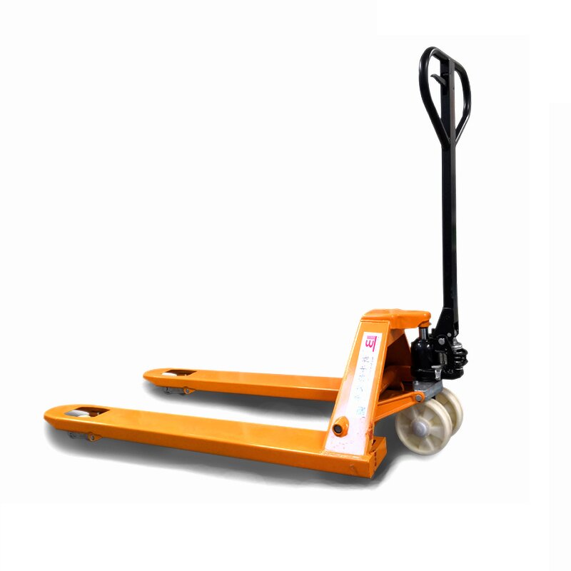 Paper Roll Hand Pallet Truck Manufacturer - 1 Ton for Material Handling