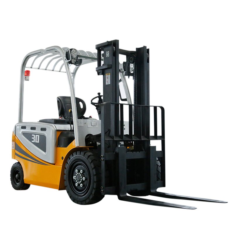 Electric Forklift Factory - Four-wheel Counterbalanced Power Steering