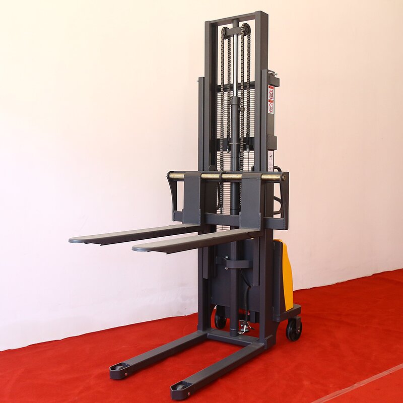 Electric Stacker Factory - 1 to 2 Ton Power Reach Stacker Forklift