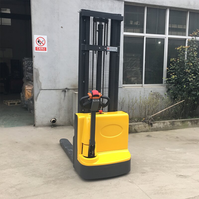 All Electric Walking Forklift Manufacturer - 1 to 1.5 Ton Pallet Stacker