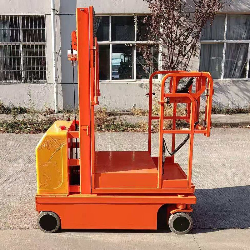 Electric Order Picker Factory - 300kg 2.7 to 4.5m Man up Lift Platform