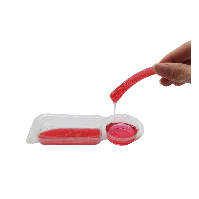 Heart Shape Gummy Bag - OEM Resealable Mylar Packaging