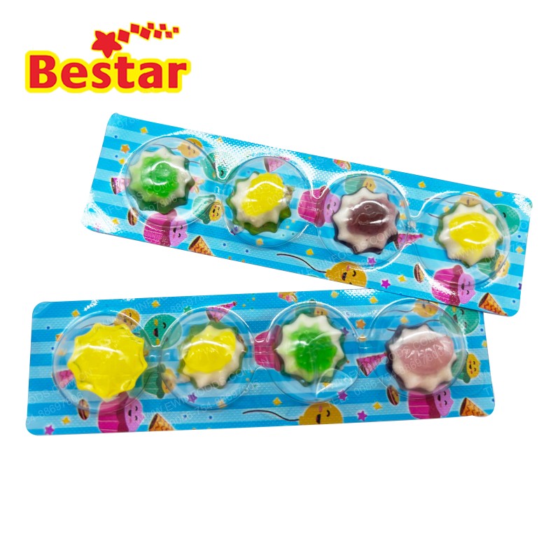 Milk Chew Candy - OEM 3pcs Jar Cube Candy