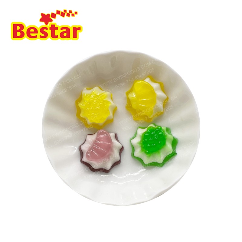 Milk Chew Candy - OEM 3pcs Jar Cube Candy