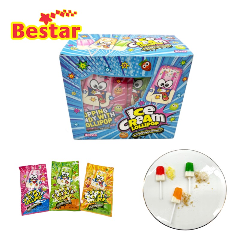 Popping Candy Lollipop - OEM Boxed Summer Entertainment