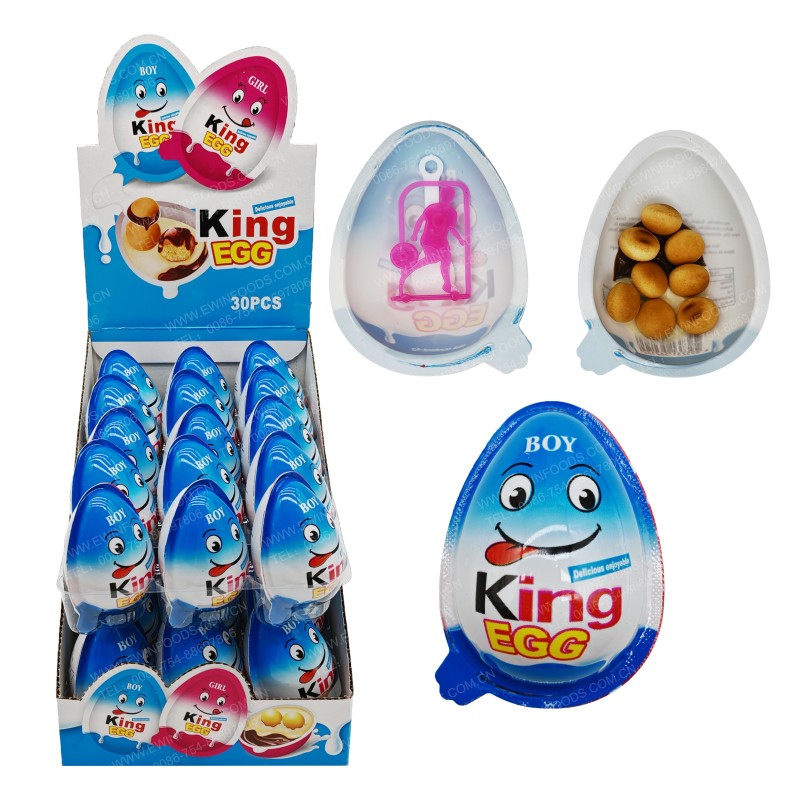 Chocolate Surprise Egg - OEM Custom Toy Filled Candy Manufacturer