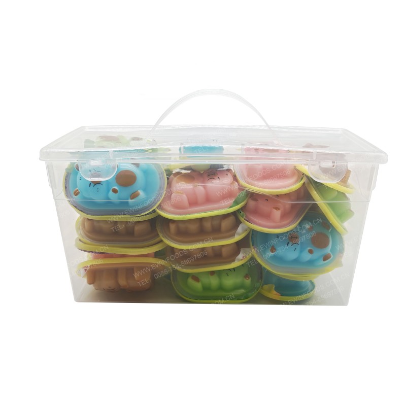 Skull Jelly Candy - OEM Sweet Sour Chewy Pudding Manufacturer