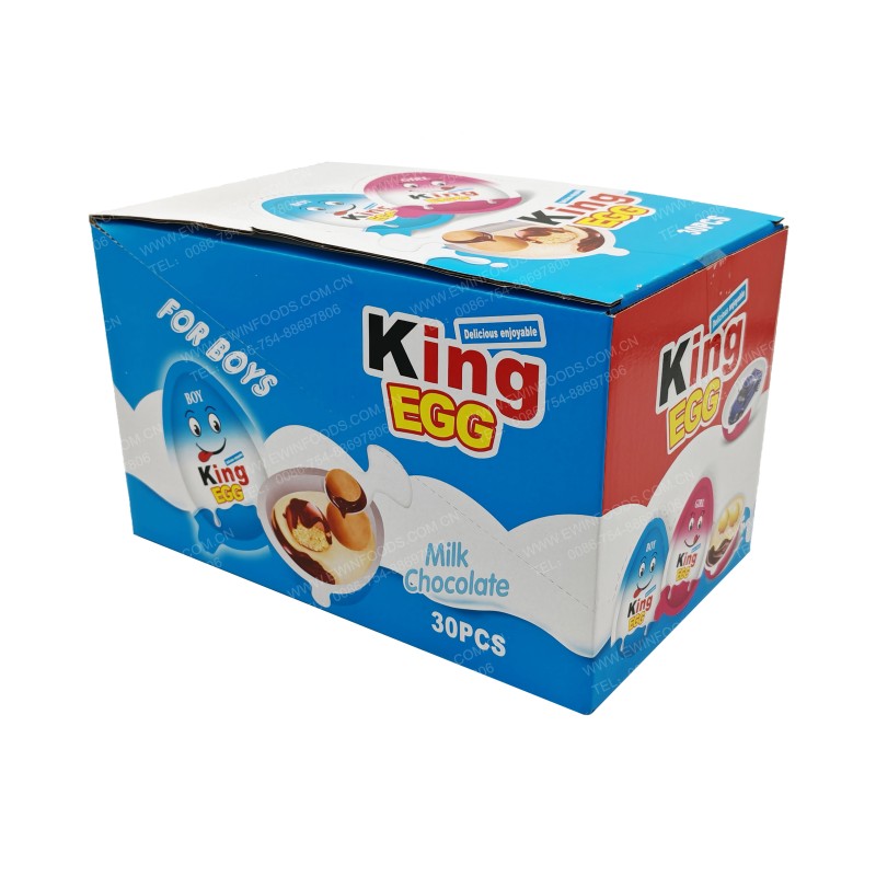 Chocolate Surprise Egg - OEM Custom Toy Filled Candy Manufacturer