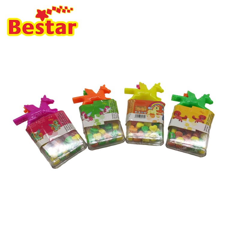 Unicorn Whistle Candy - OEM Heart Shape Sugar-free Candy