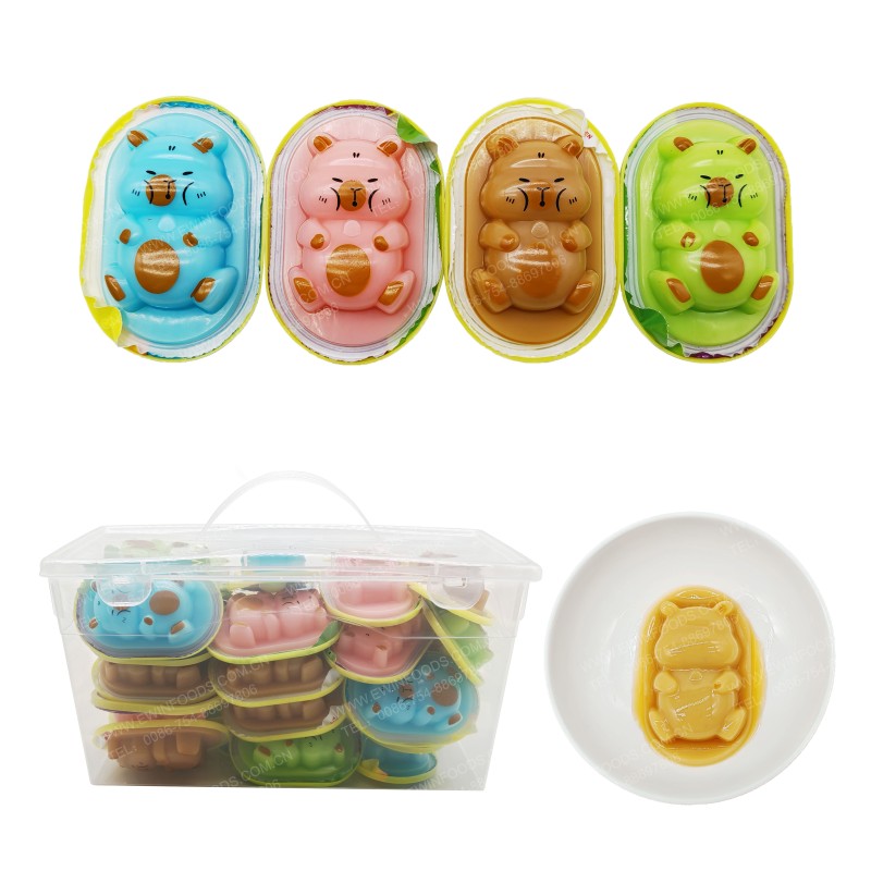 Skull Jelly Candy - OEM Sweet Sour Chewy Pudding Manufacturer