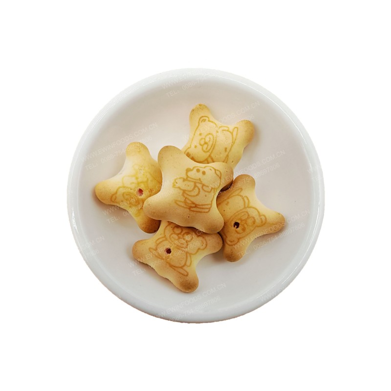 Bear Sandwich Cookies - OEM Candy Manufacturer with Strawberry Chocolate Flavors