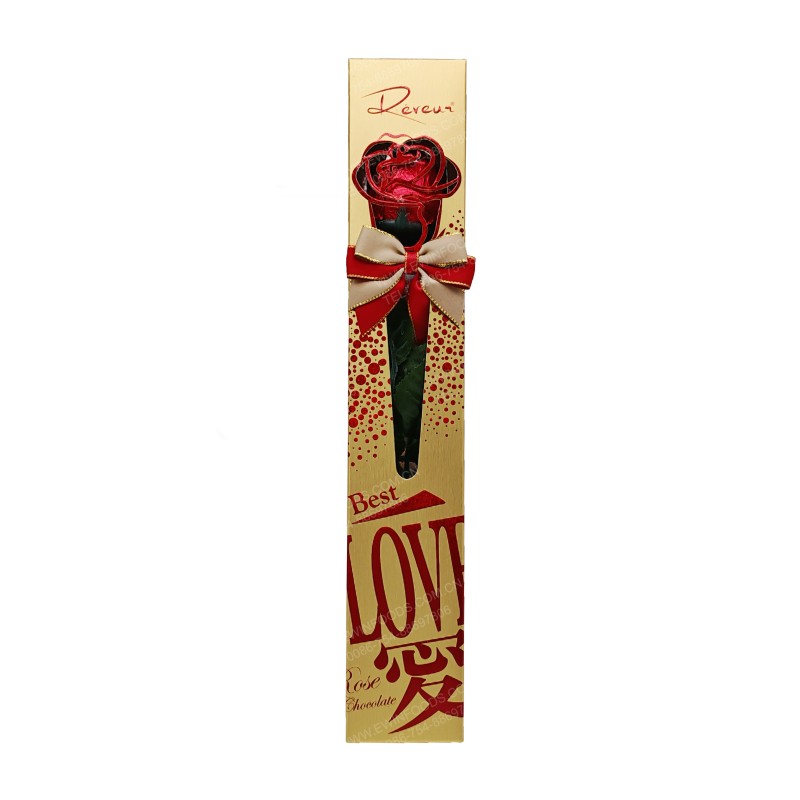 Rose Shape Chocolate - OEM Custom Chocolate Candy Manufacturer