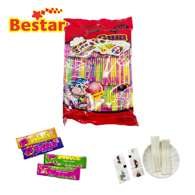 Liquid Bubble Gum - OEM Toothpaste Candy Box Packaging