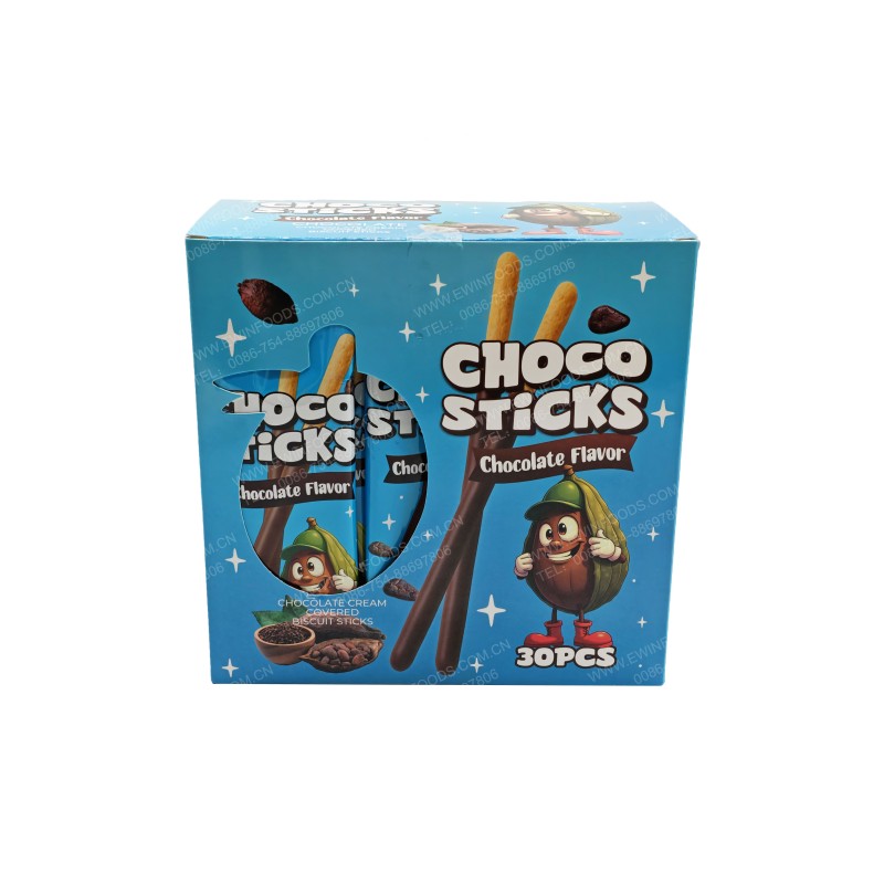 Chocolate Biscuit Sticks - OEM Pocky Style Cookies Manufacturer