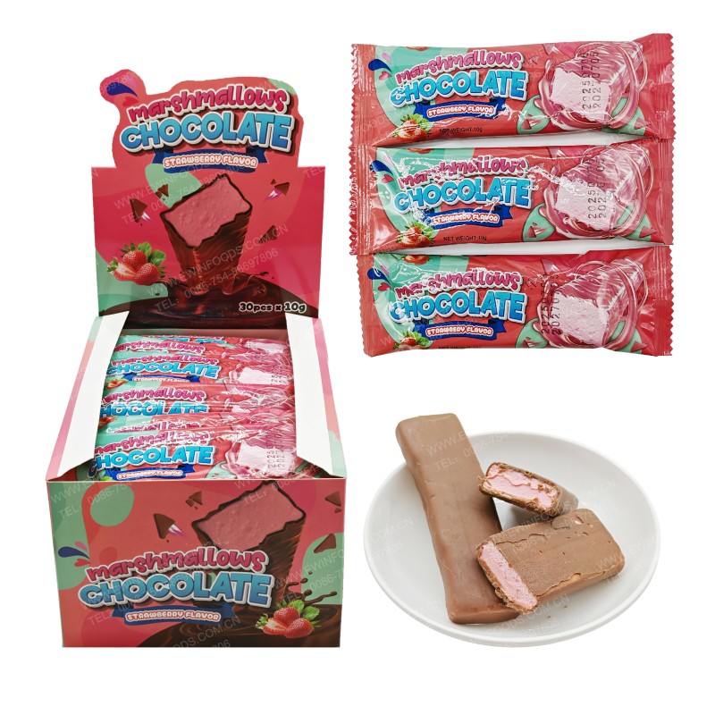 Chocolate Marshmallow Candy - OEM Custom Soft Fruity Candy
