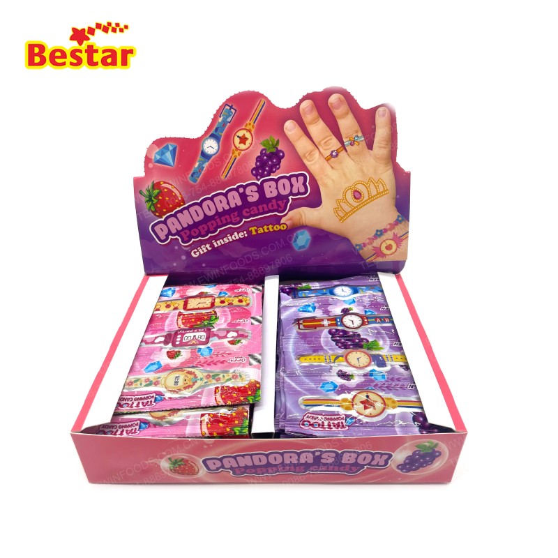 Nail Popping - OEM Colorful Tattoo Hard Candy