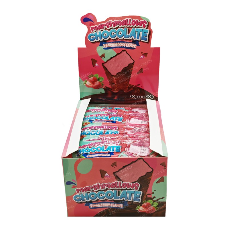Chocolate Marshmallow Candy - OEM Custom Soft Fruity Candy