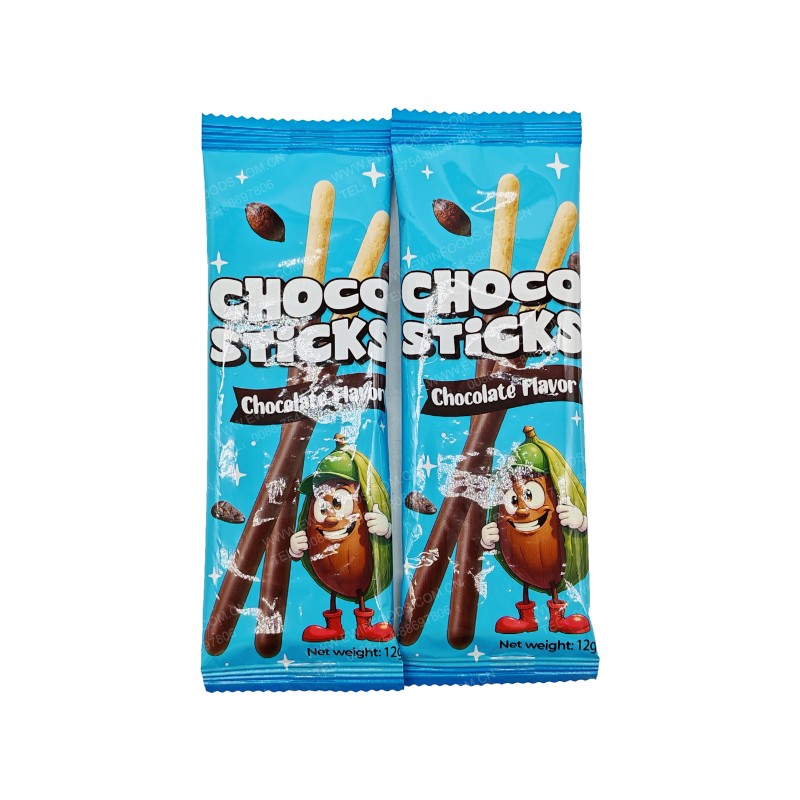 Chocolate Biscuit Sticks - OEM Pocky Style Cookies Manufacturer
