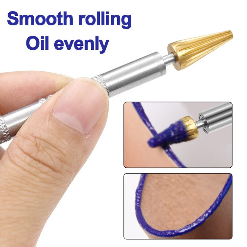 Leather Edge Pen Supplier - Dual-purpose Side Oil Applicator