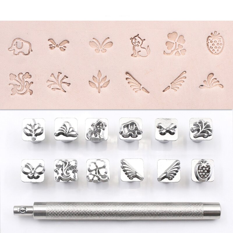 Leather Stamp Set Supplier - Engraving Animal Plant Constellation