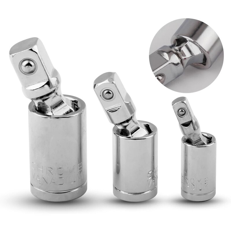 Universal Joint Set Supplier - 1/4 3/8 1/2 Ratchet Adapter Tools