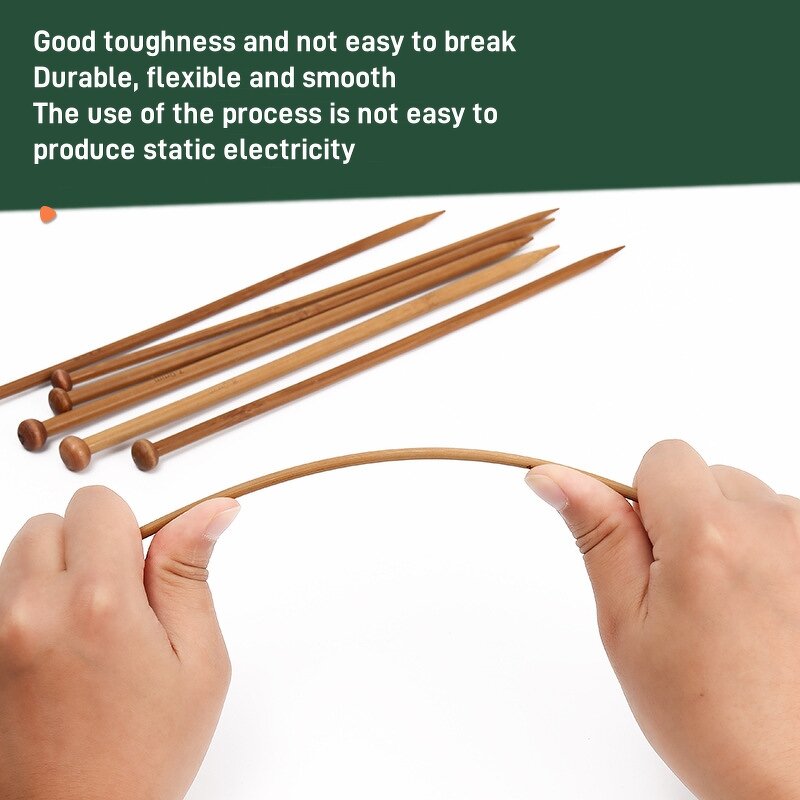 Sweater Needle Manufacturer - Carbonized Single Head Bamboo Stick