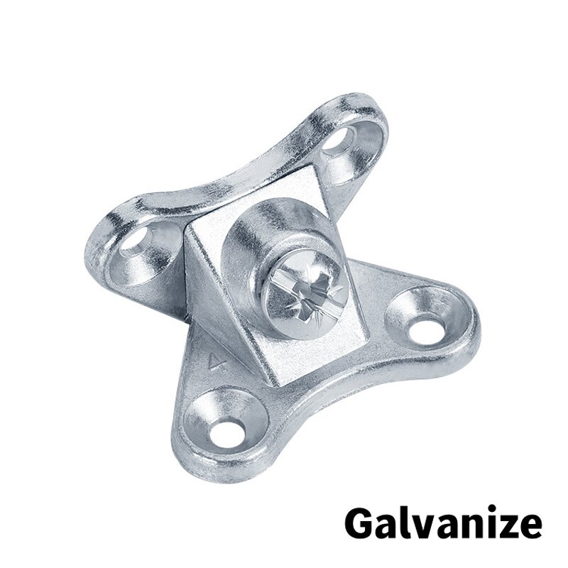 Furniture Connector Supplier - Alloy Plastic Butterfly Angle Panel