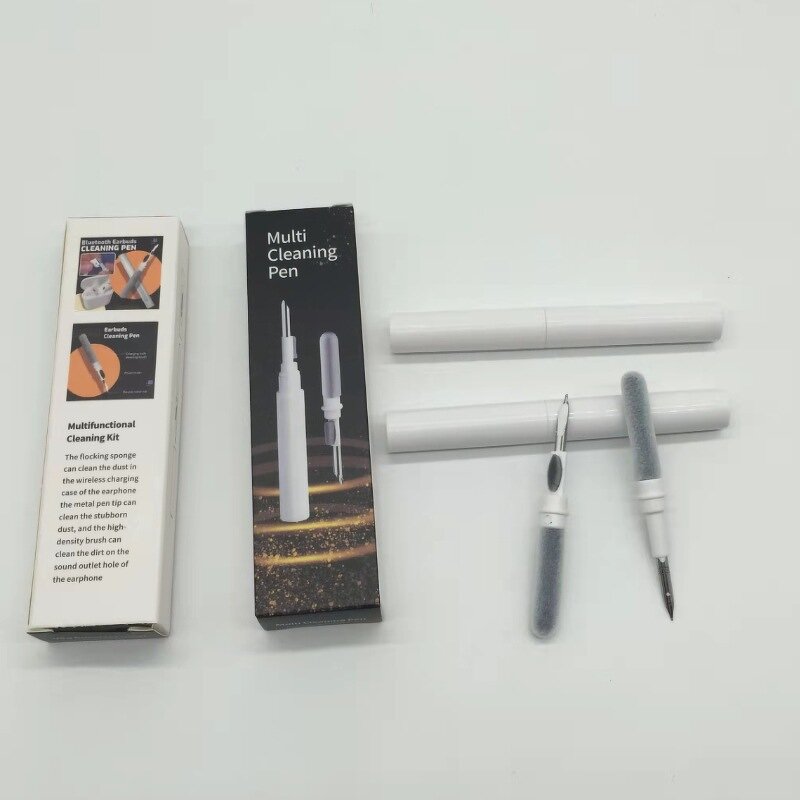 Wireless Earbuds Cleaner Factory - Double Head Cleaning Brush Pen