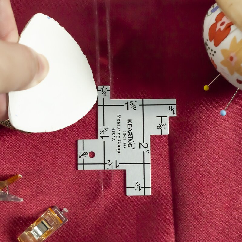 Metal Thickness Gauge Factory - Hand Quilting Sewing Triangle Ruler