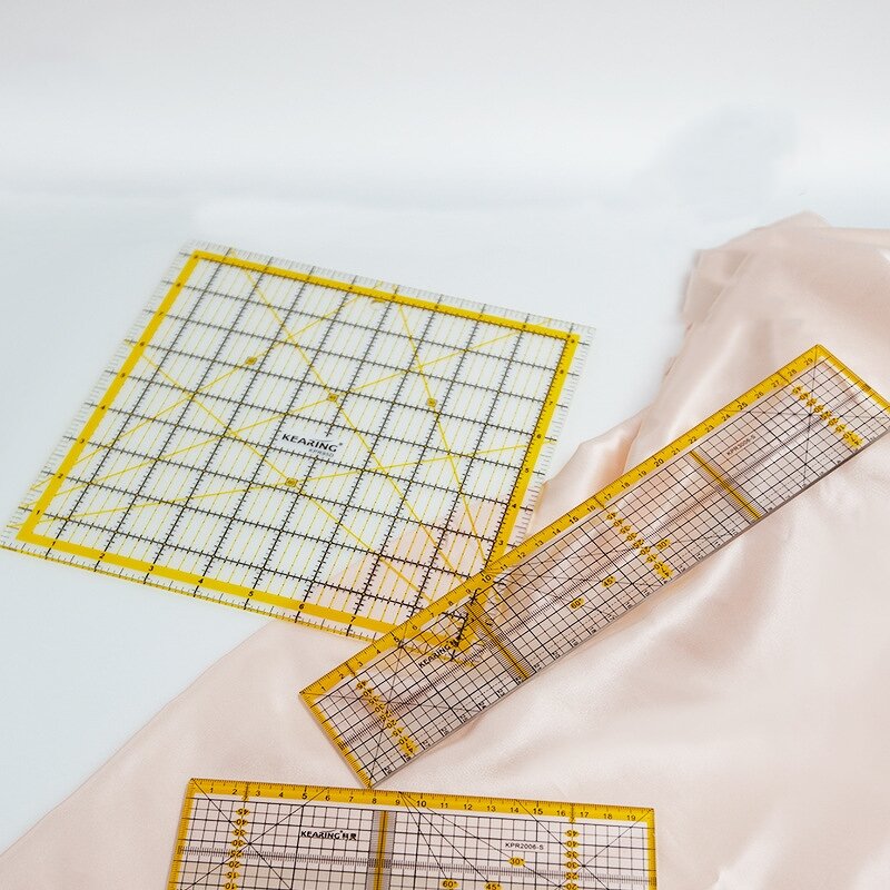 Acrylic Quilting Ruler Factory - Non Slip Fabric Cutting Template