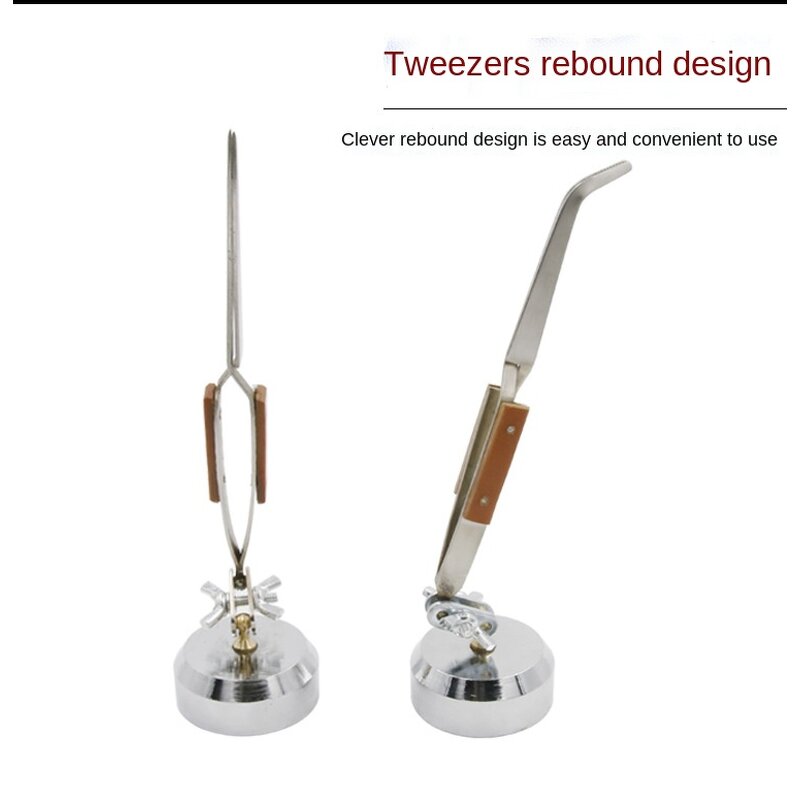 Jewelry Tweezers Supplier - Third Hand Cross Locking Soldering Tool