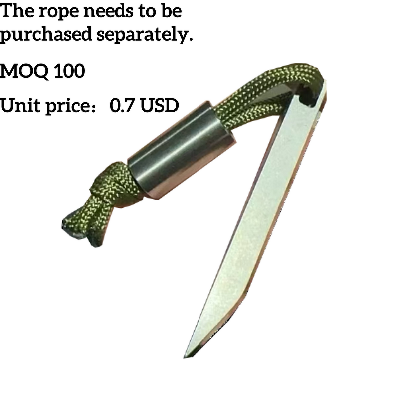 Pry Bar Keychain Supplier - Stainless Steel Mini EDC Rod Tool