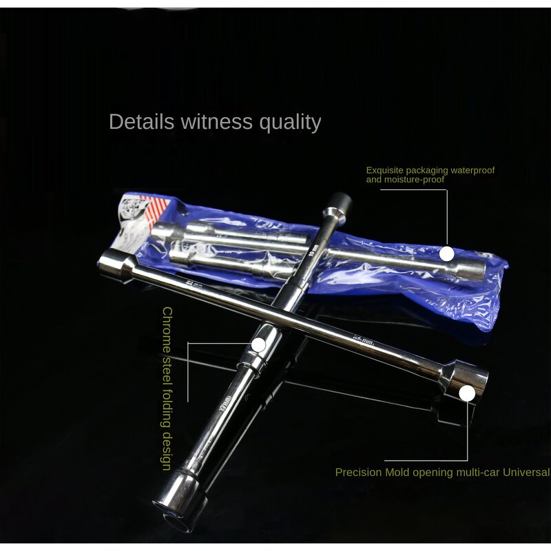 Wheel Nut Wrench Factory - Folding Cross Socket Hand Tool