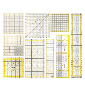 Acrylic Quilting Ruler Factory - Non Slip Fabric Cutting Template