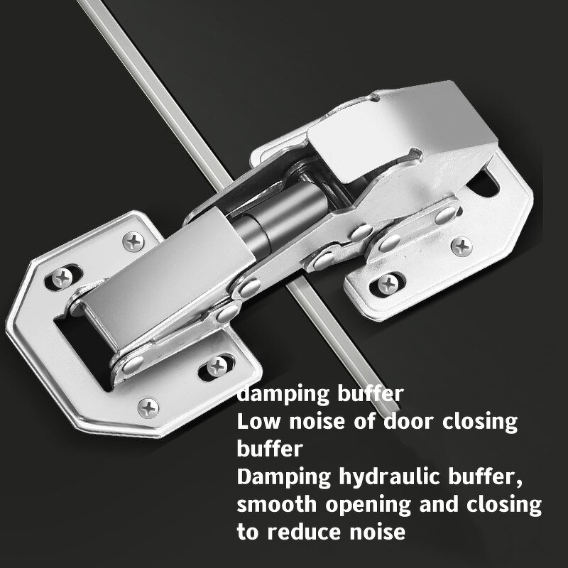 Folding Door Hinge Factory - Non-slotted Hydraulic Damping Hinge
