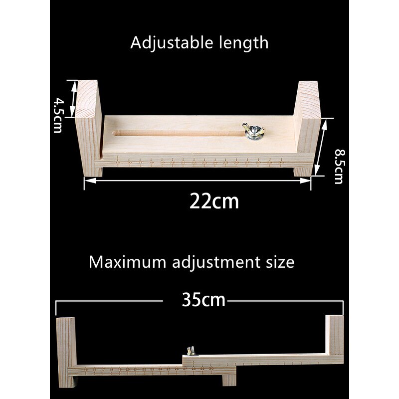 Rope Weaving Frame Factory - Wooden Bracelet Necklace Weaving Loom