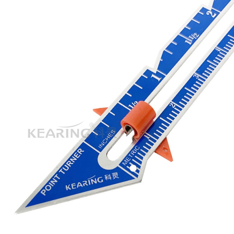 Metal Thickness Gauge Factory - Hand Quilting Sewing Triangle Ruler