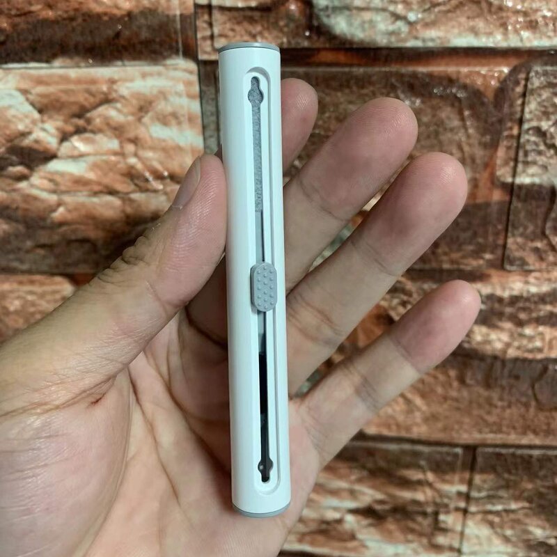 Earbud Cleaning Kit Supplier - 3 in 1 Sliding Soft Brush Tool