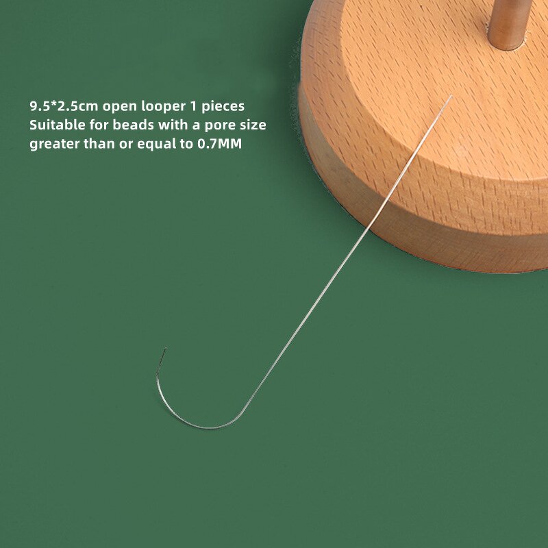 Beading Needle Supplier - Big Eye Curved Stainless Steel Needle