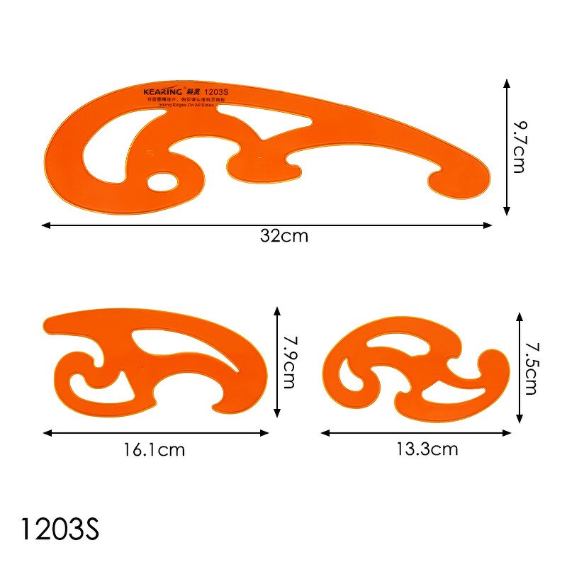 Cloud Ruler Factory - Design Drawing Template Curve Board