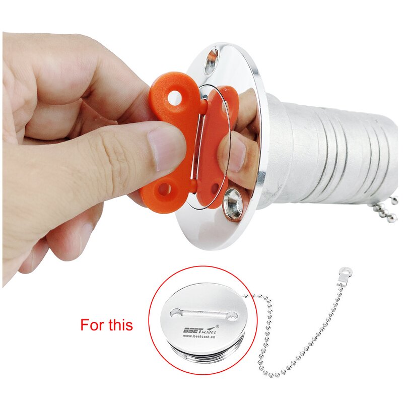 Boat Deck Fill Cap Supplier - Marine Grade Nylon Fuel Gas Cap