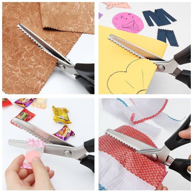 Dressmaking Scissors Factory - Comfort Grip Zig Zag Cut Scissors