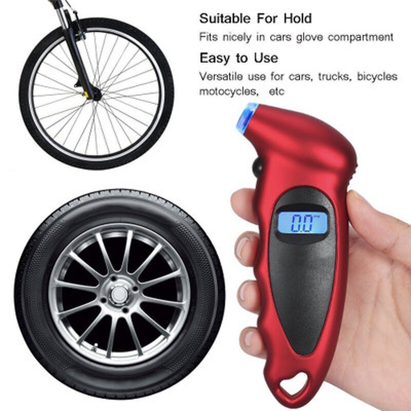 Tire Pressure Gauge Supplier - 0-150 PSI Digital Backlight Monitor